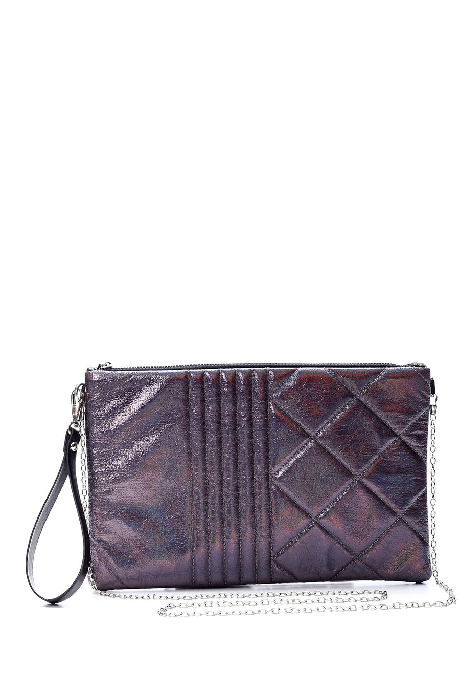 Women's Shiny Portfolio Bag