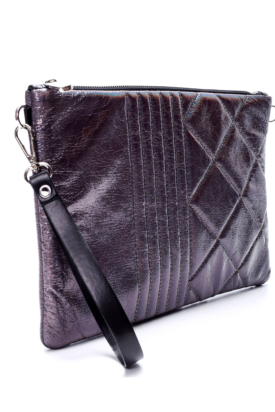 Women's Shiny Portfolio Bag