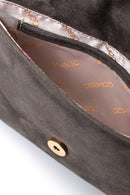 Women's Suede Chain Bag | Derimod