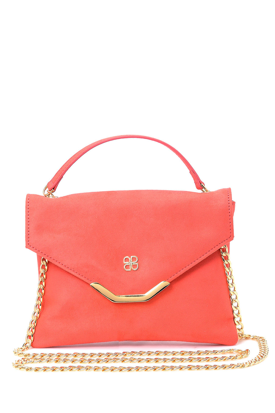 Women's Suede Chain Bag 19SBD291110 | Derimod