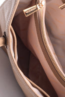 Women's Yellow Synthetic Leather Shoulder Bag | Derimod