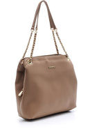 Women's Yellow Synthetic Leather Shoulder Bag | Derimod