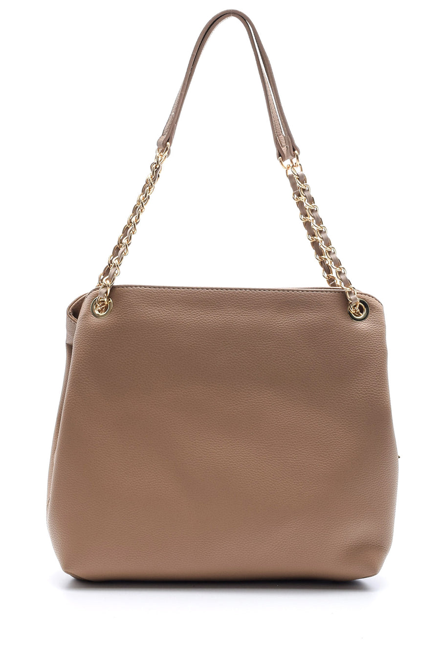 Women's Yellow Synthetic Leather Shoulder Bag