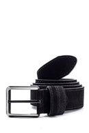 Men's Suede Belt | Derimod