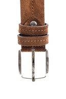 Men's Suede Belt | Derimod