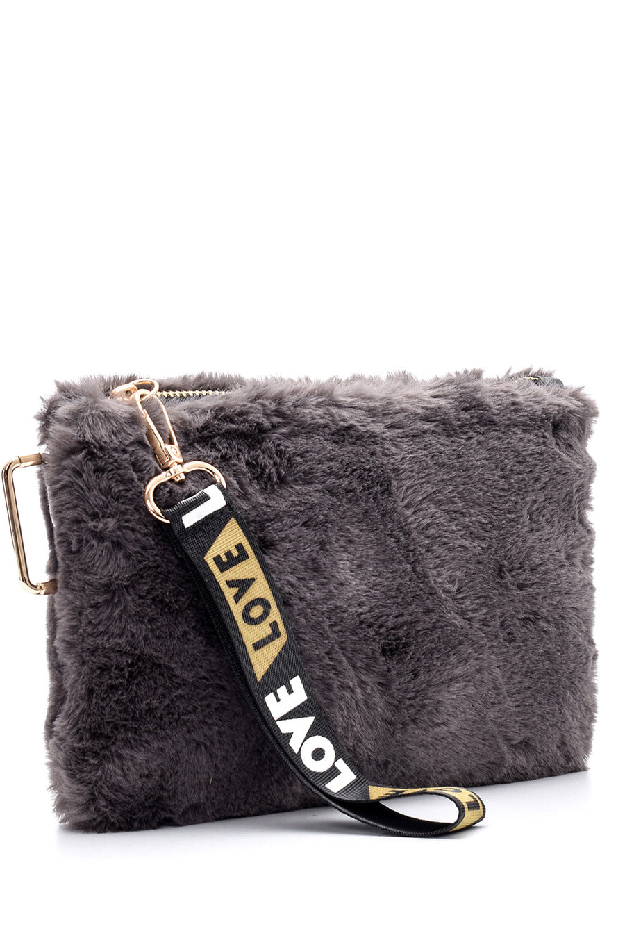 Women's Love Plush Portfolio Bag