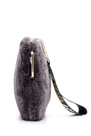 Women's Love Plush Portfolio Bag | Derimod