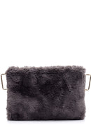 Women's Love Plush Portfolio Bag | Derimod
