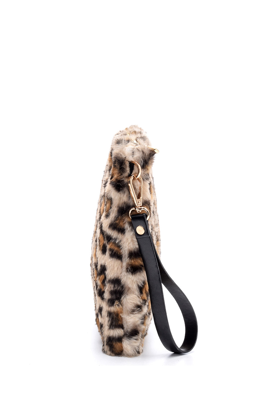 Kadın Peluş Leopar Portföy Çanta
