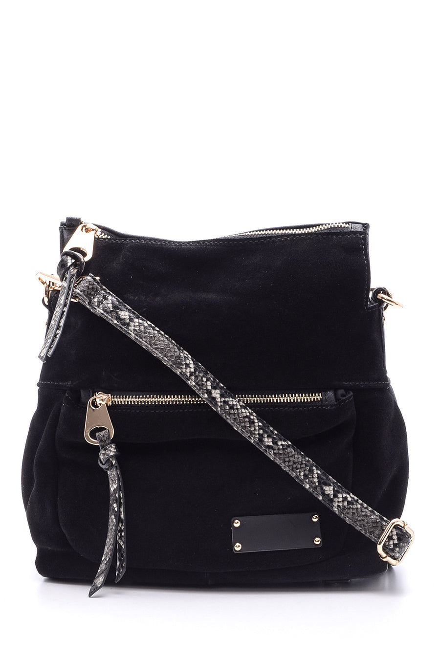 Women's Snakeskin Detailed Crossbody Bag 19WBD261414 | Derimod