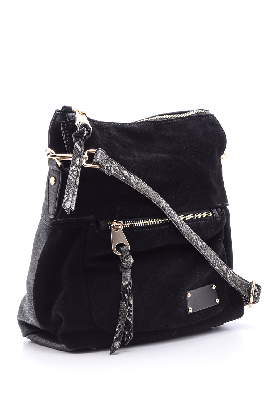 Women's Snakeskin Detailed Crossbody Bag