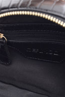 Women's Crocodile Patterned Chain Patent Leather Bag | Derimod