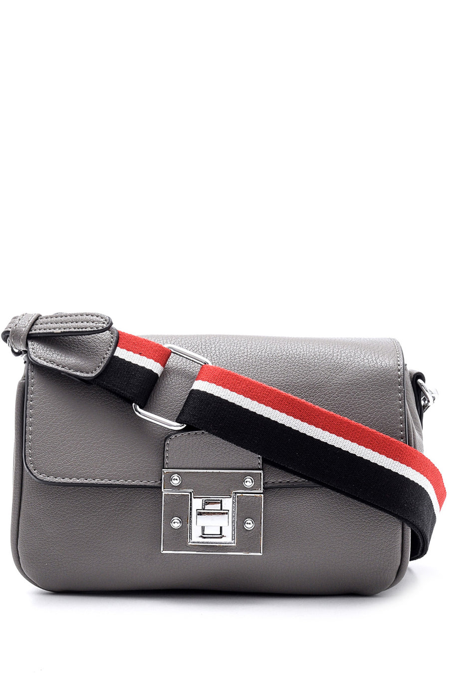 Women's Striped Crossbody Bag 19WBD264218 | Derimod