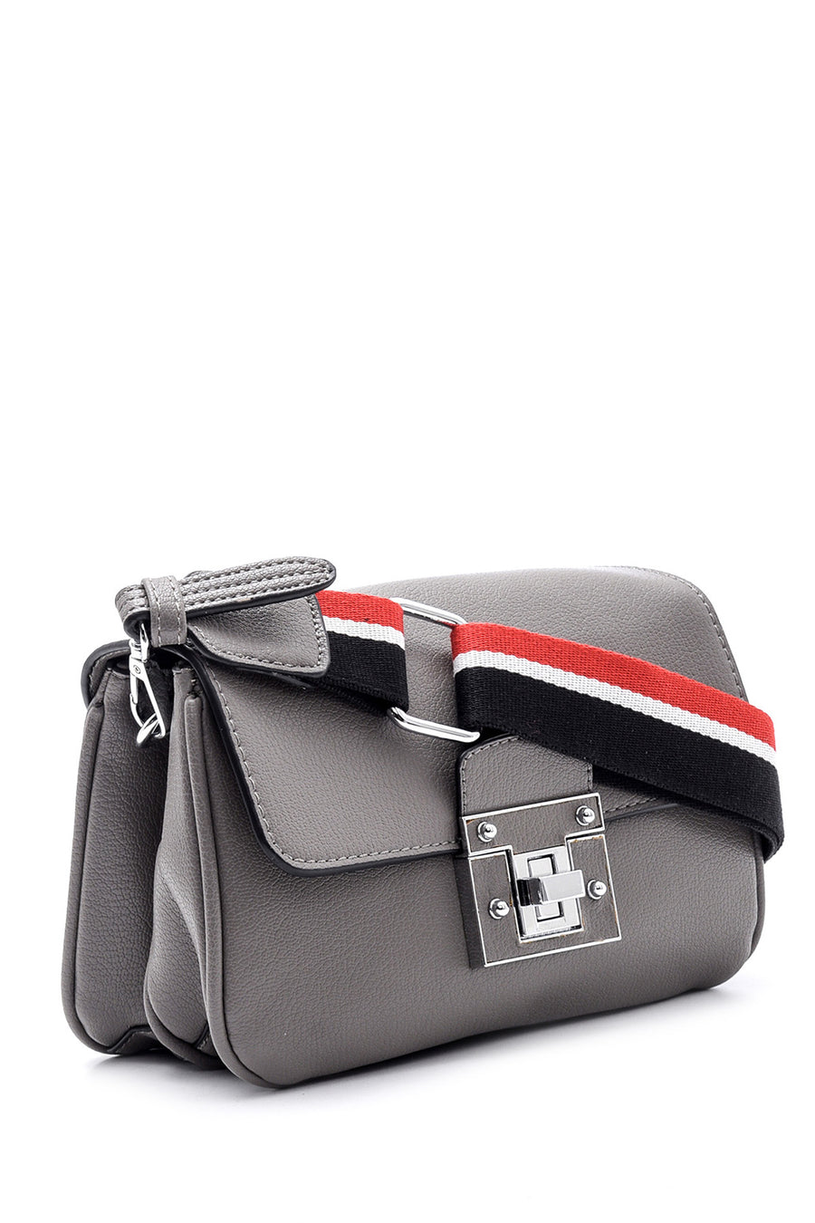 Women's Striped Crossbody Bag