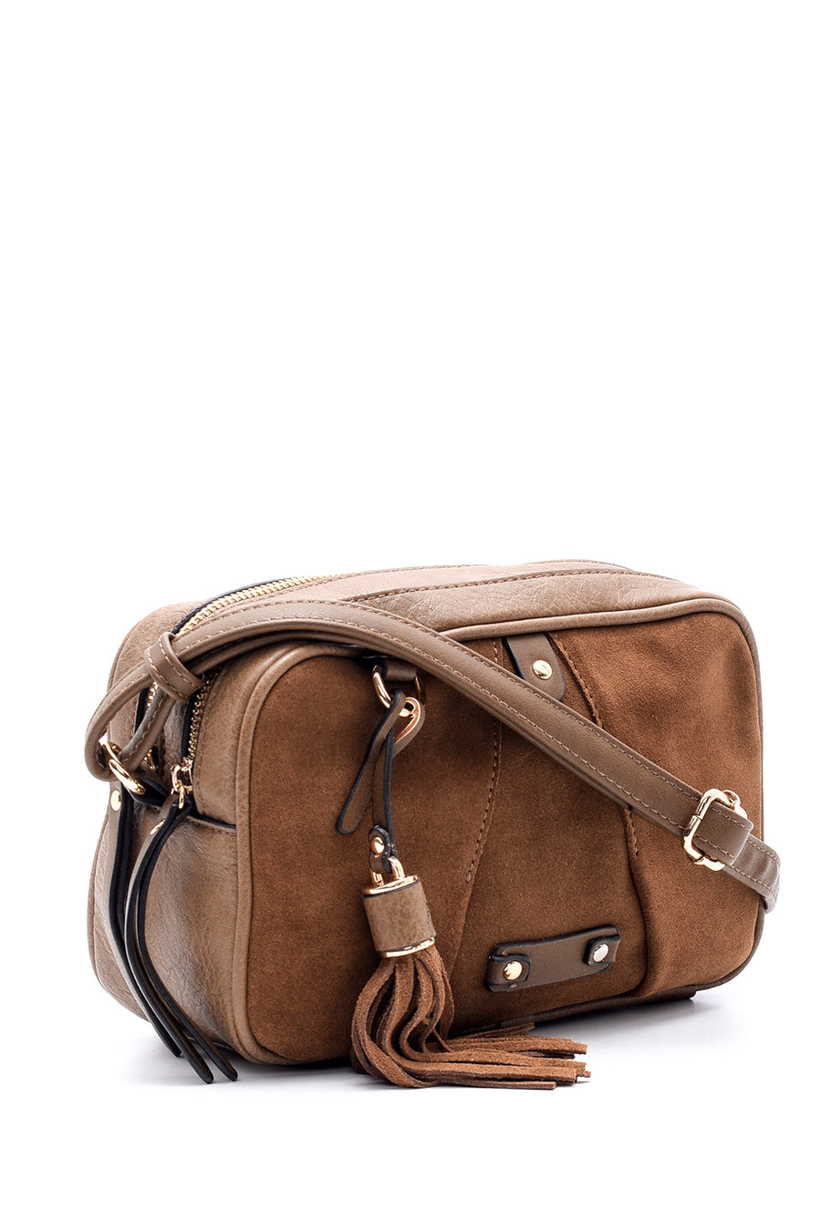 Women's Suede Crossbody Bag