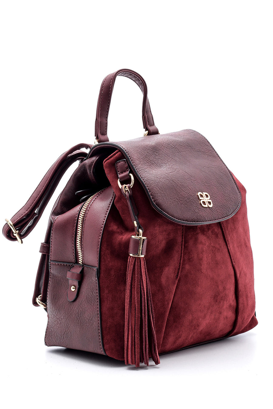 Women's Suede Backpack