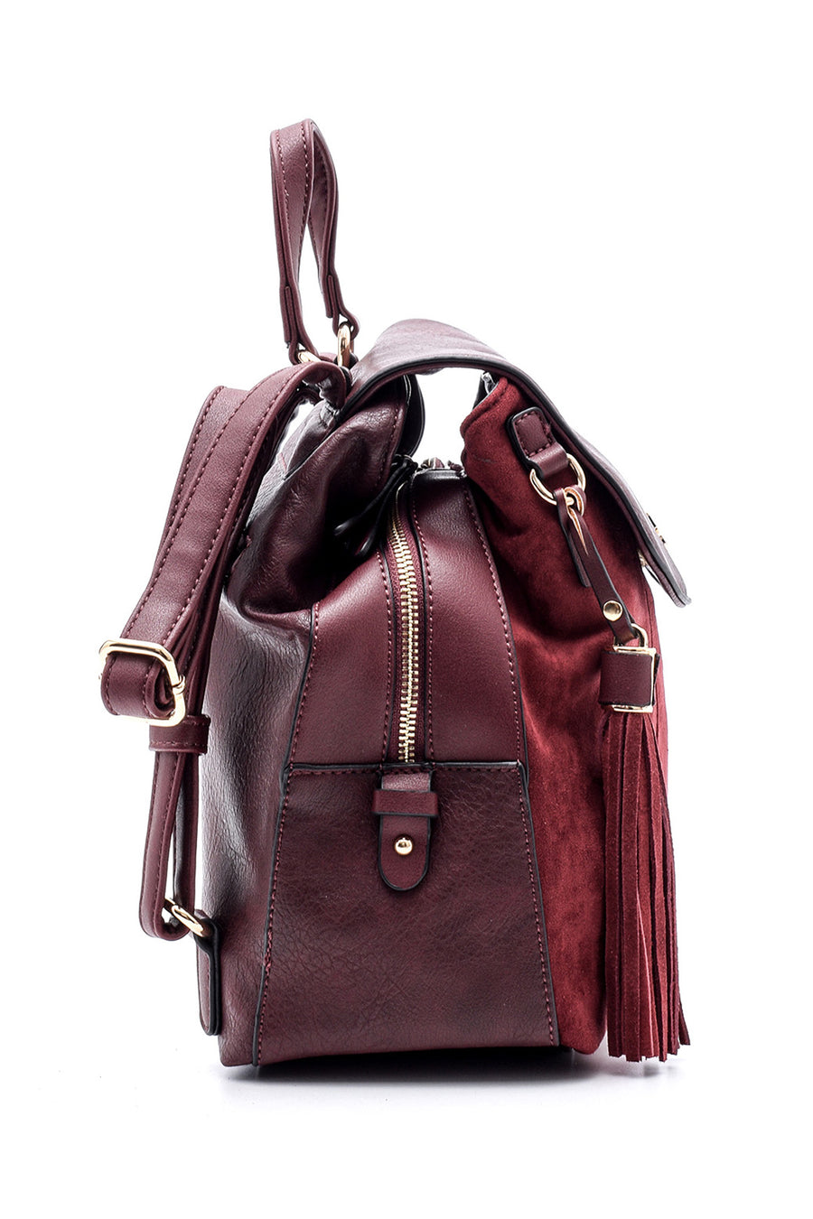 Women's Suede Backpack