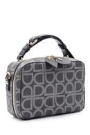 Women's Gray Synthetic Leather Shoulder Bag | Derimod