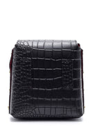 Women's Crocodile Patterned Crossbody Bag | Derimod