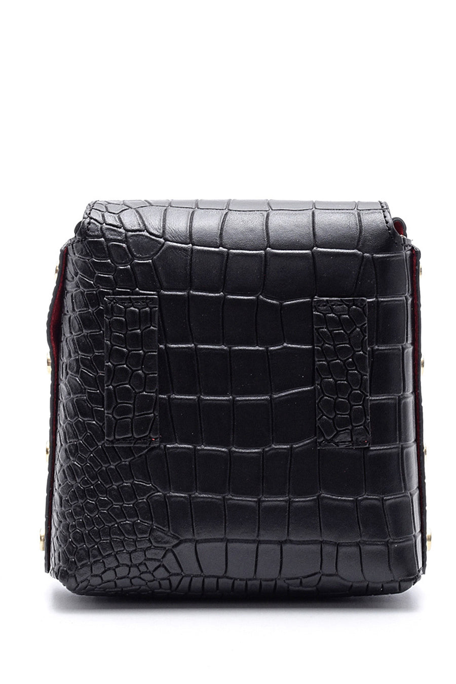 Women's Crocodile Patterned Crossbody Bag
