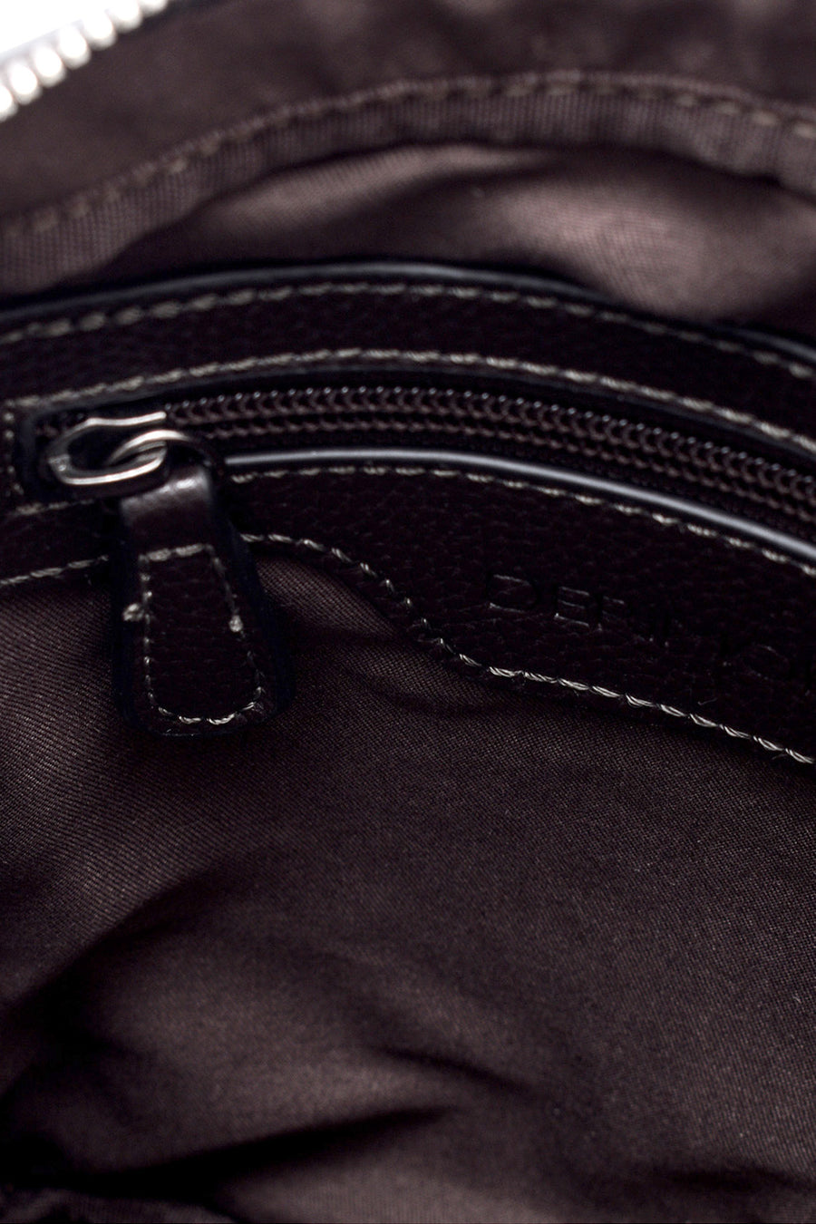 Men's Brown Messenger Bag