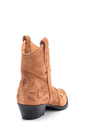 Women's Suede Leather Cowboy Boots | Derimod