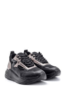 Women's High-Sole Sneaker | Derimod