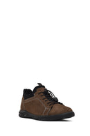 Men's Tan Lace-up Nubuck Leather Casual Sneaker | Derimod