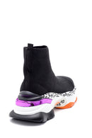 Women's Thick Colored Sole Sock Boots | Derimod