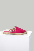 Pink Women's Espadrille Slippers | Derimod