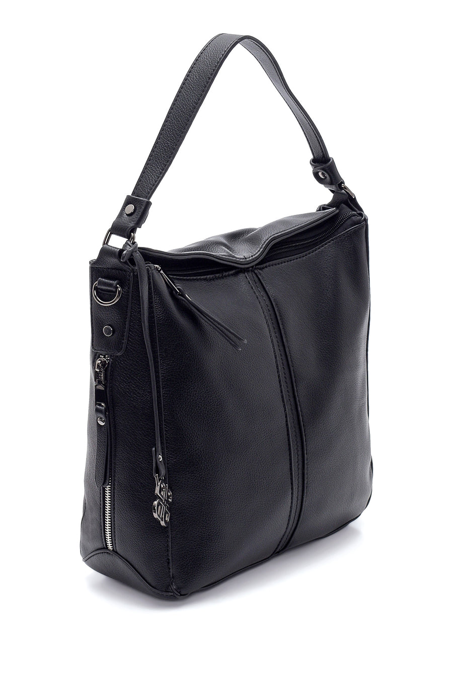 Women's Black Shoulder Bag
