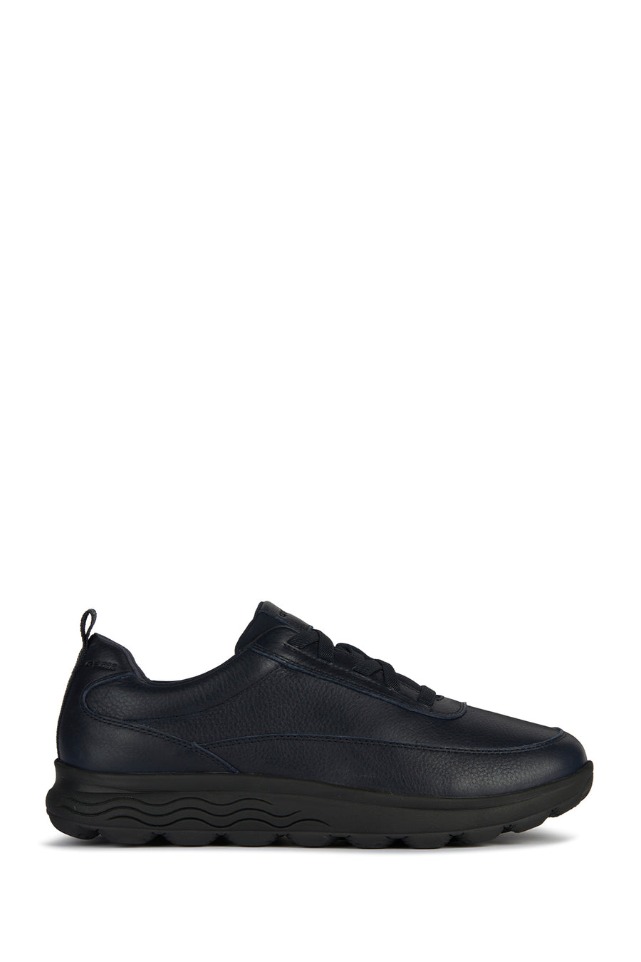 Geox Men's Navy Blue U Spherica Leather Sneaker U36BYB00046C4002 | Derimod