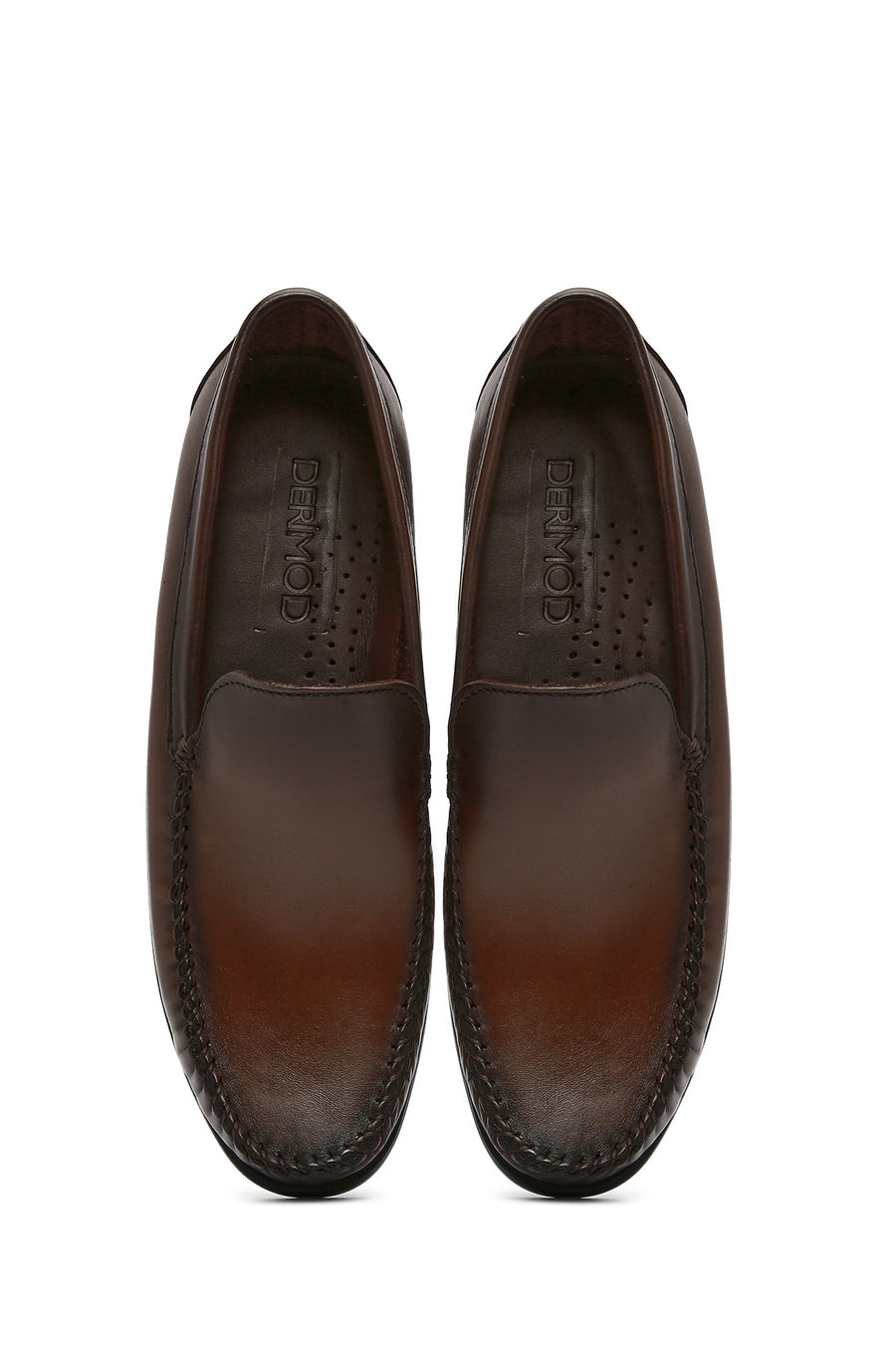 Men's Brown Leather Casual Loafer