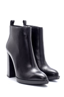 Women's Leather Heeled Boots | Derimod