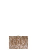 Women's Beige Long Strap Mini Clutch Bag | Derimod