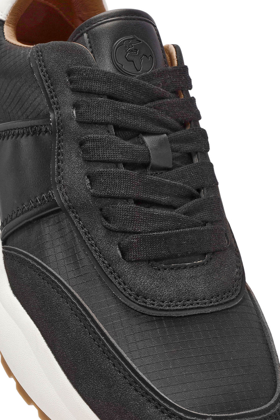 ACBC x Derimod Erkek Siyah Bağcıklı Sneaker