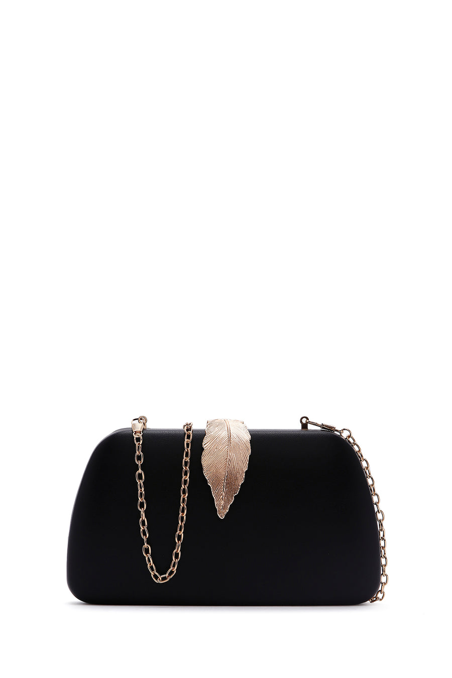 Woman Black Long Chain Strap Evening Mini Clutch Bag 26SBD270418 | Derimod