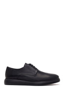 Male Black Lace-up Leather Casual Shoes | Derimod