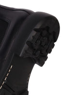 Men's Black Leather Chelsea Boot | Derimod