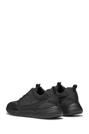 Geox Men Black Nebula Lace-Up Fabric Sneaker | Derimod