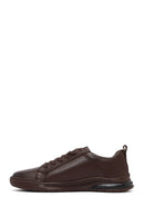 Men's Brown Lace-Up Leather Casual Sneaker | Derimod