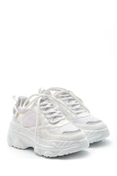 Women's High-Sole Sneaker | Derimod