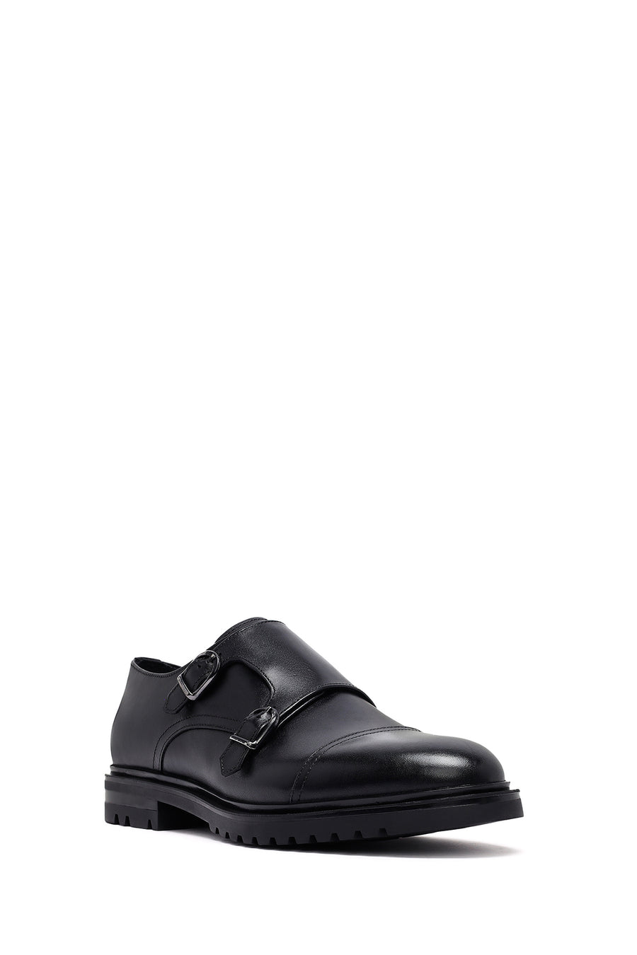 Male Black Leather Classic Shoes