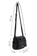 Women's Black Braided Shoulder Bag | Derimod