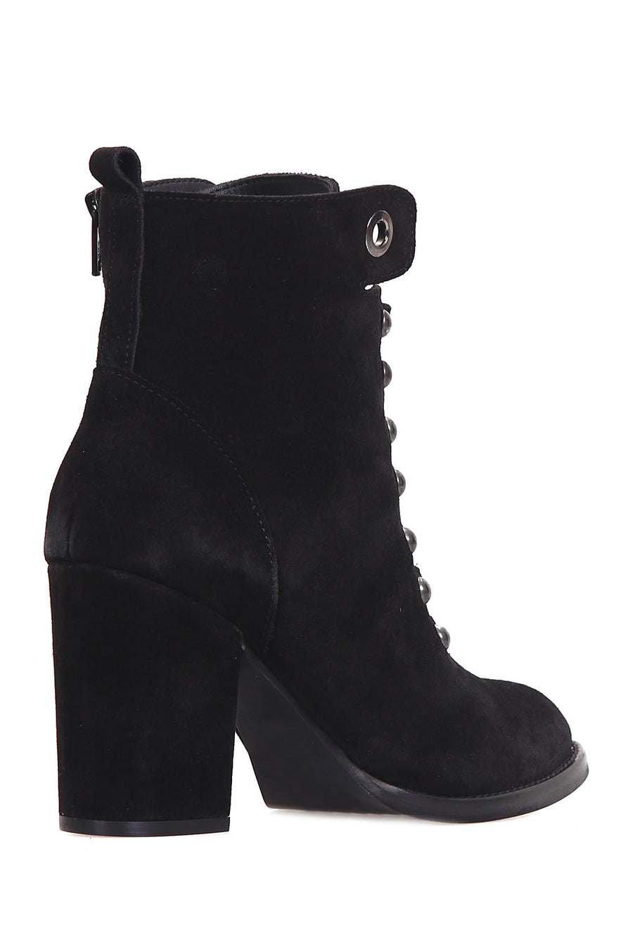 Women's Suede Lace-up Boots