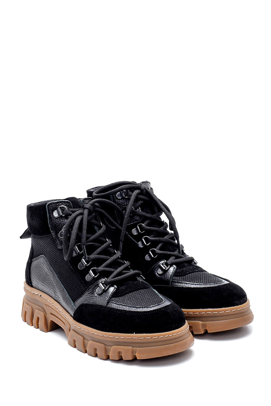 Women's Suede Leather Thick Soled Boots