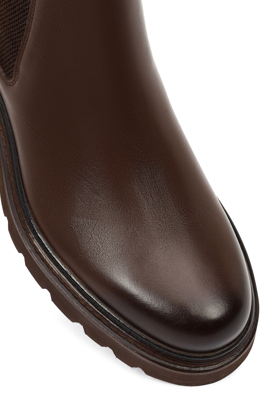 Men's Brown Leather Chelsea Boot
