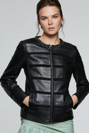 Celine Women's Leather Jacket | Derimod