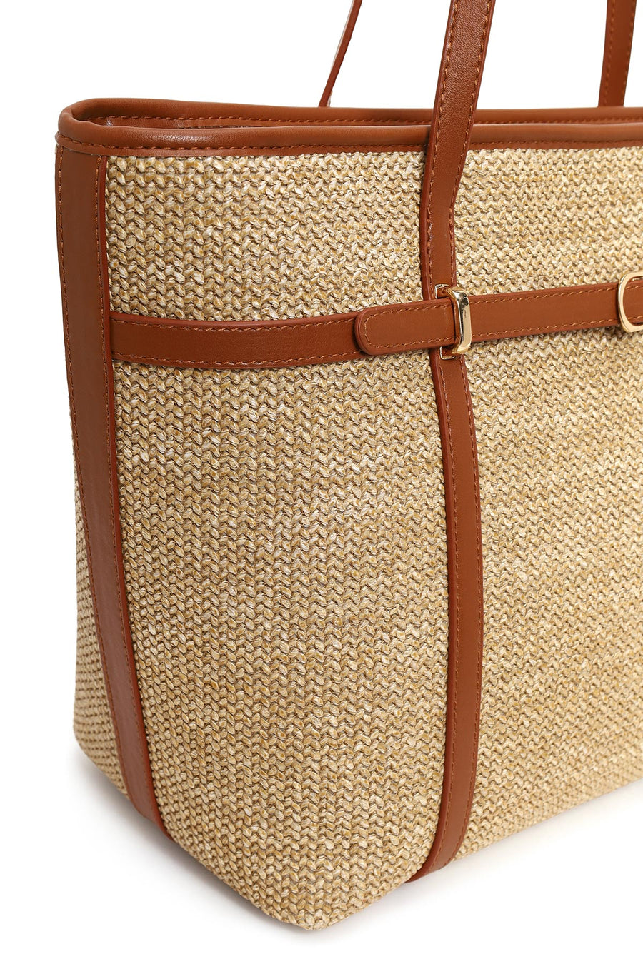 Woman Taba Wicker Shoulder Bag