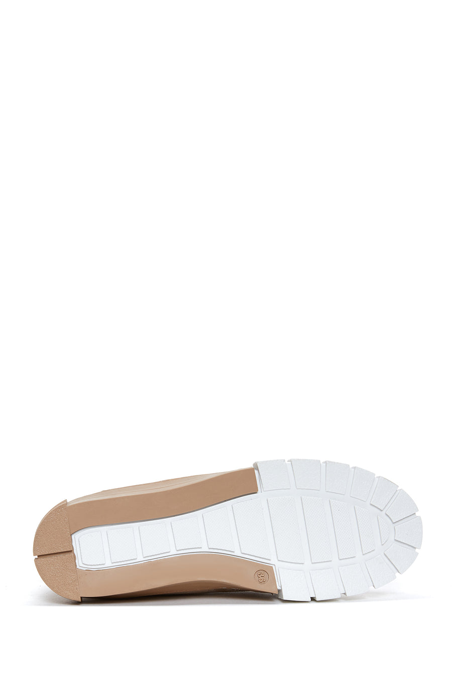 Women's Beige Suede High Top Sneaker